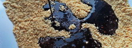 быстрый кокосово-шоколадный рулет. Шаг 4