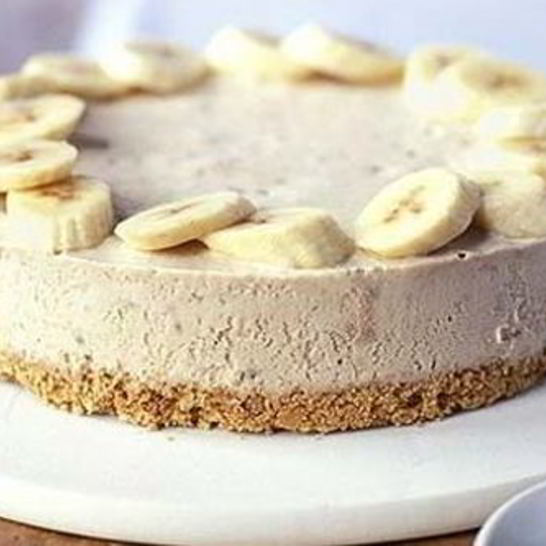 Рецепт бананового чизкейка без выпечки