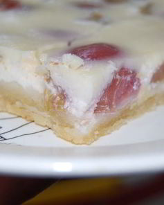 Безумие 6 Чизкейк ревень с виноградом