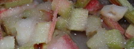 безумие 6 чизкейк ревень с виноградом. Шаг 5