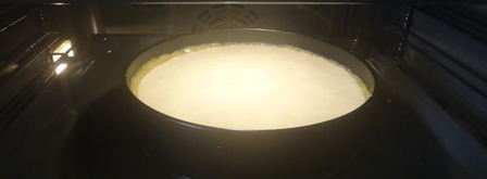 чизкейк из творога с черничным топпингом. Шаг 6