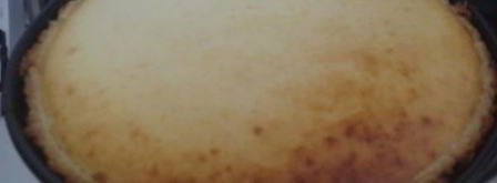 чизкейк из творога с черничным топпингом. Шаг 7