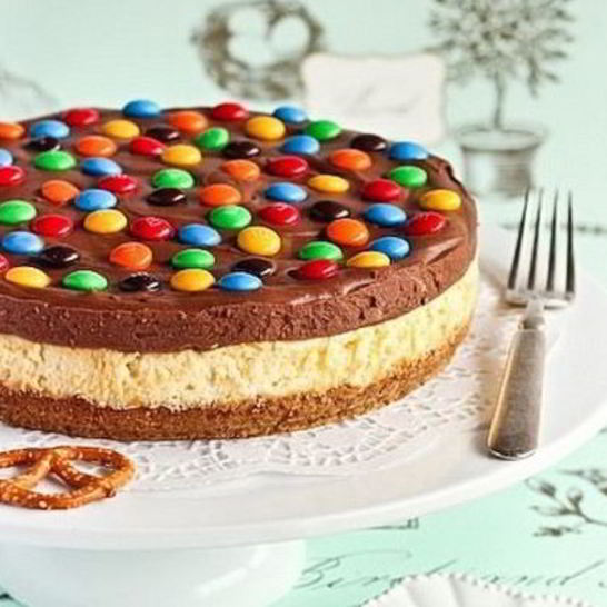 Рецепт чизкейка на соленых крендельках