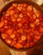 Чизкейк с клубникой и творогом