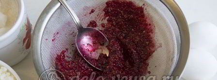 чизкейк с малиной. Шаг 3