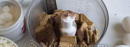 чизкейк с малиной. Шаг 4