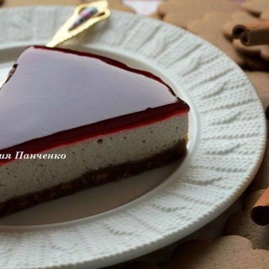 Рецепт чизкейка с пряностями и глинтвейном