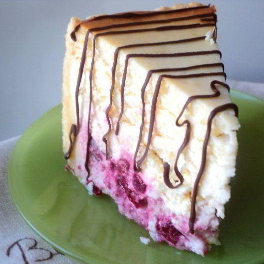 Рецепт чизкейка с вишней