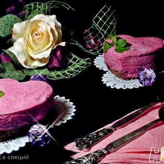 Рецепт чизкейка свекольного с сельдью