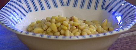 чизкейки со сладким перцем на листьях салата. Шаг 9