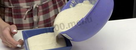 фитнес чизкейк с творогом, какао, бананами и овсянкой. Шаг 7