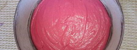 холодный розовый чизкейк. Шаг 4