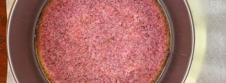 холодный розовый чизкейк. Шаг 7