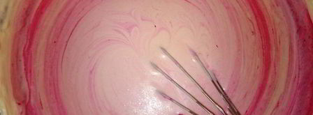 холодный розовый чизкейк. Шаг 9