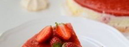 клубничный чизкейк. Шаг 14