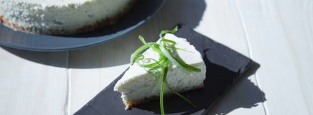 несладкий чизкейк с фетой и луком. Шаг 9