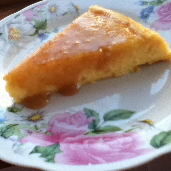 Рецепт перевернутого медового чизкейка без муки