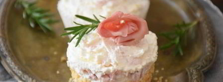 порционные закусочные чизкейки с ветчиной. Шаг 14