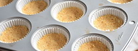 порционные закусочные чизкейки с ветчиной. Шаг 5