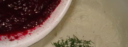 свекольный чизкейк с форелью. Шаг 5