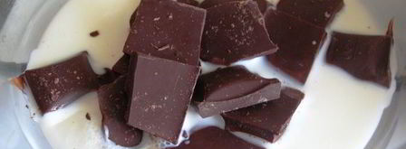 тройной чизкейк шоколадная нежность. Шаг 8