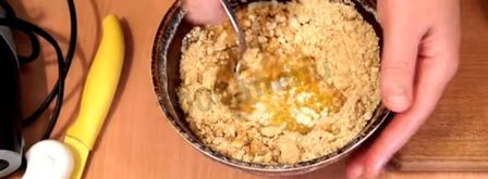 творожный чизкейк без выпечки с маршмеллоу и нутеллой. Шаг 3