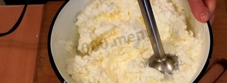 творожный чизкейк без выпечки с маршмеллоу и нутеллой. Шаг 5