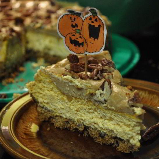 Рецепт тыквенно-пеканового чизкейк