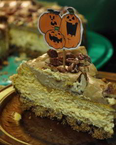 Тыквенно-пекановый чизкейк