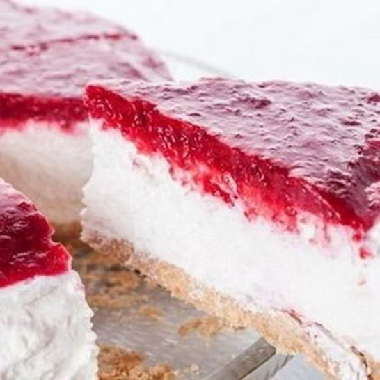 Рецепт ягодного чизкейка с протеином и сметаной