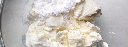 японский чизкейк с чаем матча. Шаг 5