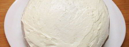 японский чизкейк с чаем матча. Шаг 7