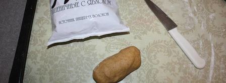 десерт хворост под снегом. Шаг 11