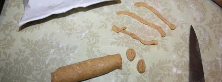 десерт хворост под снегом. Шаг 14