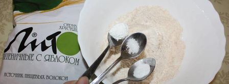 десерт хворост под снегом. Шаг 4