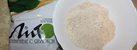 десерт хворост под снегом. Шаг 6