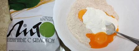 десерт хворост под снегом. Шаг 8