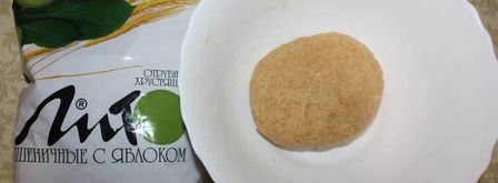 десерт хворост под снегом. Шаг 9