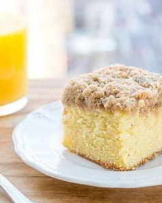 Апельсиновый кекс с топпингом