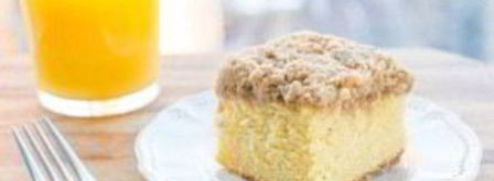 апельсиновый кекс с топпингом. Шаг 11