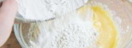 апельсиновый кекс с топпингом. Шаг 7