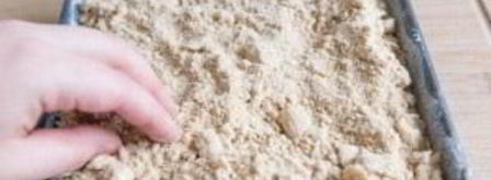 апельсиновый кекс с топпингом. Шаг 10