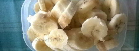 бананово-фисташковый кекс под молочно-маковой глазурью. Шаг 7