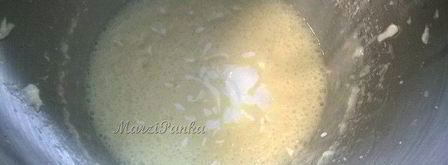 бананово-фисташковый кекс под молочно-маковой глазурью. Шаг 10