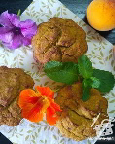 Бананово-кабачковые кексы