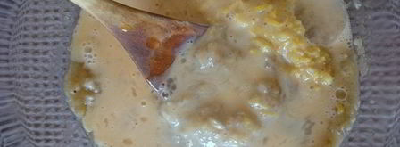 банановый кекс с кедровыми орешками и цедрой лимона. Шаг 11