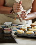 Банановые капкейки