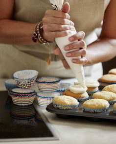 Банановые капкейки