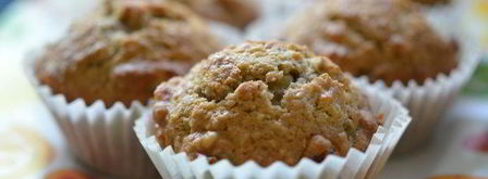 банановые кексы с орехами. Шаг 4