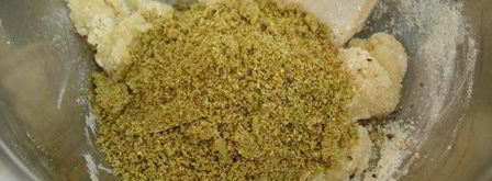 фисташковые капкейки с малиной. Шаг 5